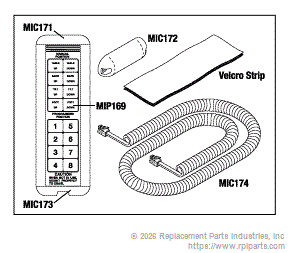 RPI MIC168 Hand Control