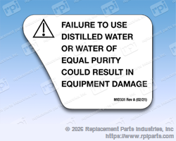RPI MID331 Decal (Distilled Water)