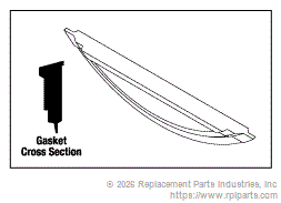 RPI MIG035 Dam Gasket