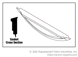 RPI MIG036 Dam Gasket