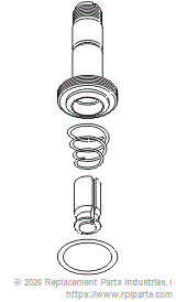 RPI MIK054 Repair Kit (Vent Valve)