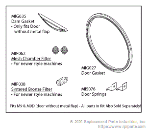 RPI MIK072 Sterilizer Pm Kit