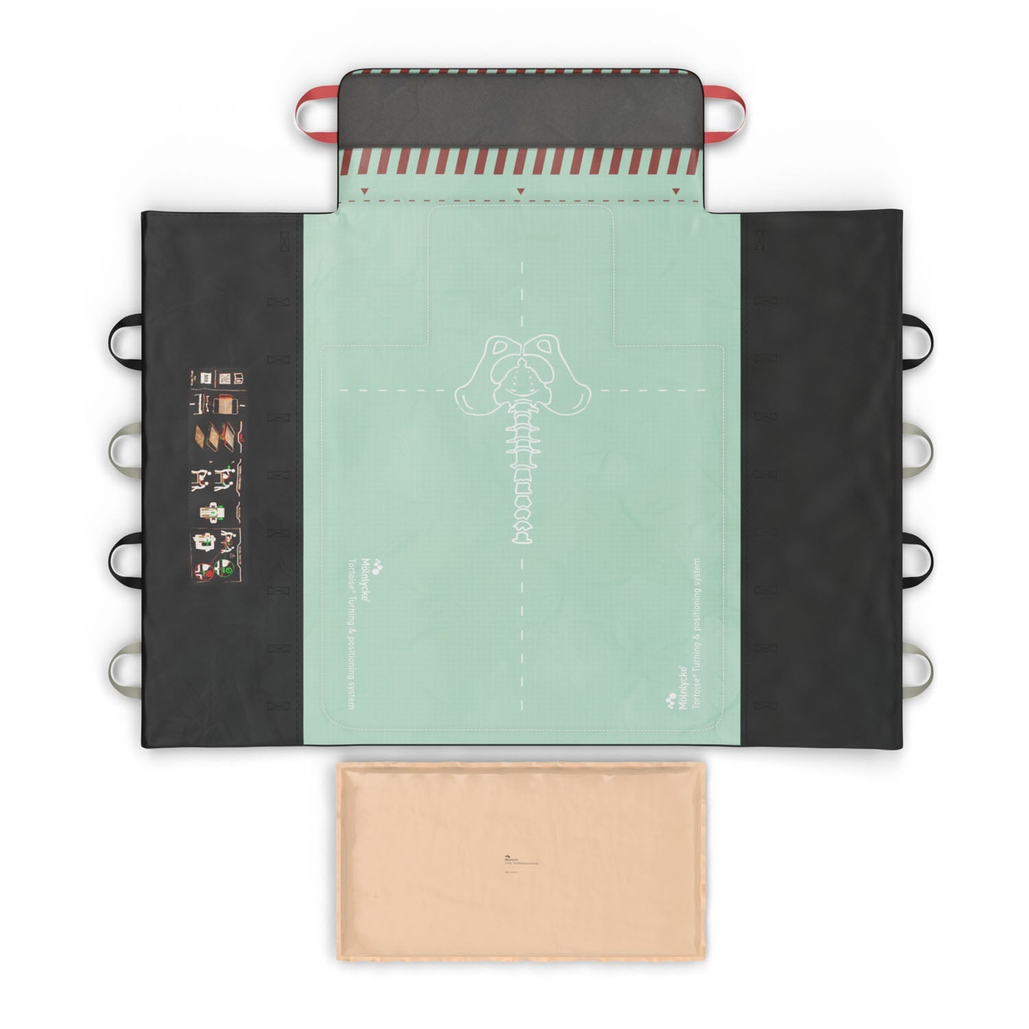 Molnlycke Health Care Us, Llc Molnlycke Tortoise Sling System System, Standard, Includes PAD and Positioner, 1/c