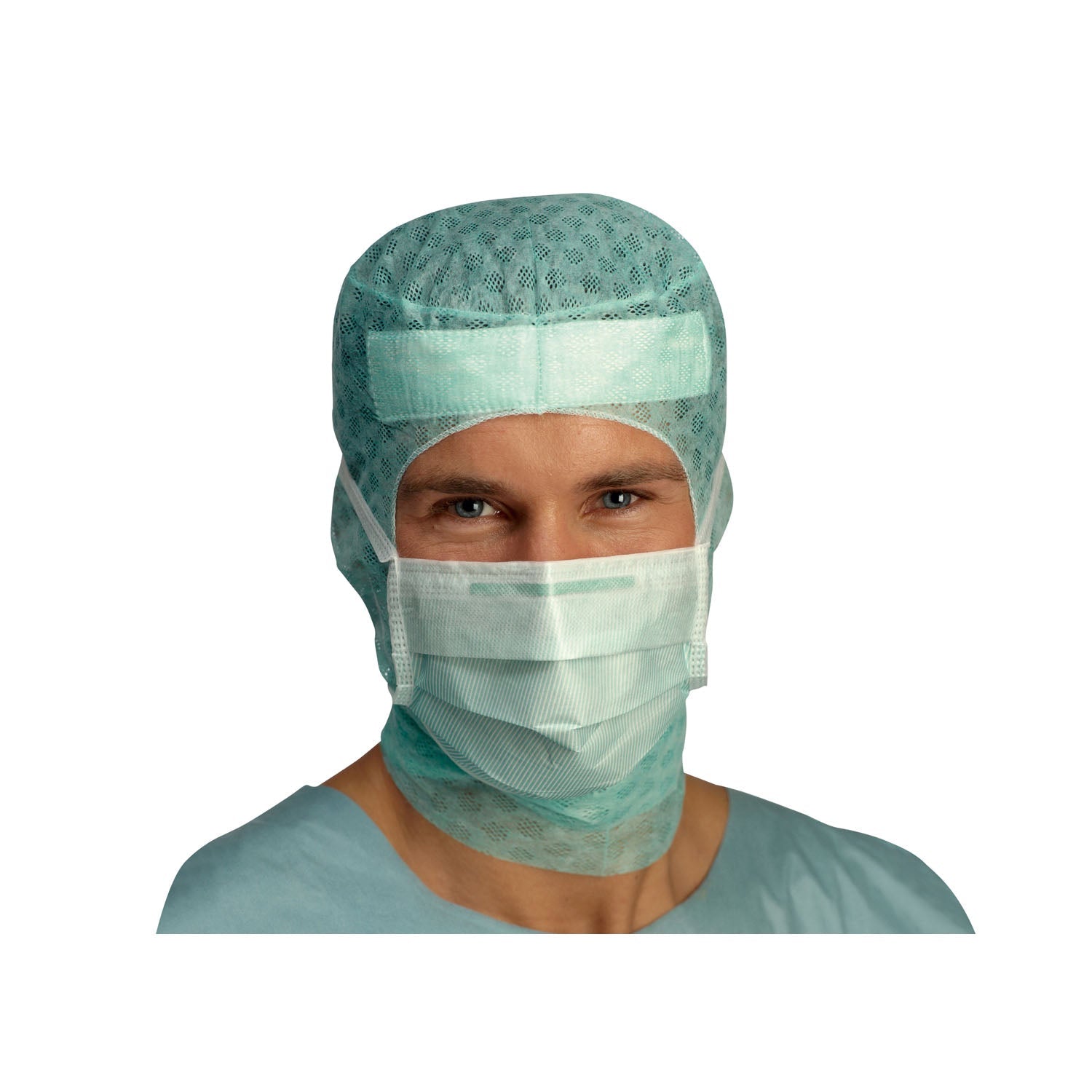 Molnlycke Health Care Us, Llc Molnlycke Barrier Anti-Fog Face Mask Mask , Green, 60/bx, 10 bx/cs