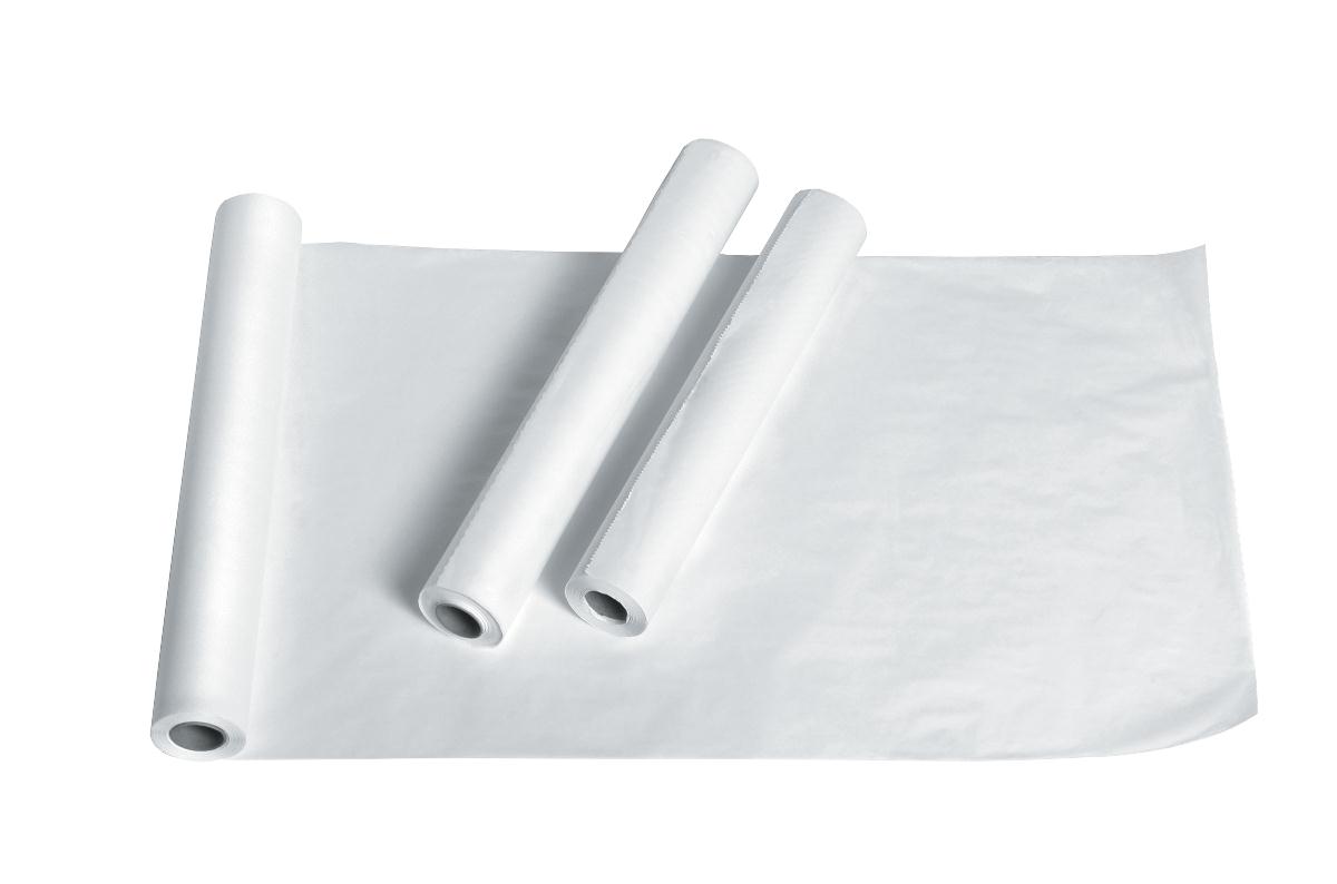 Table Paper Medline 18 Inch Width 125 Foot Length White Crepe (12/CS)