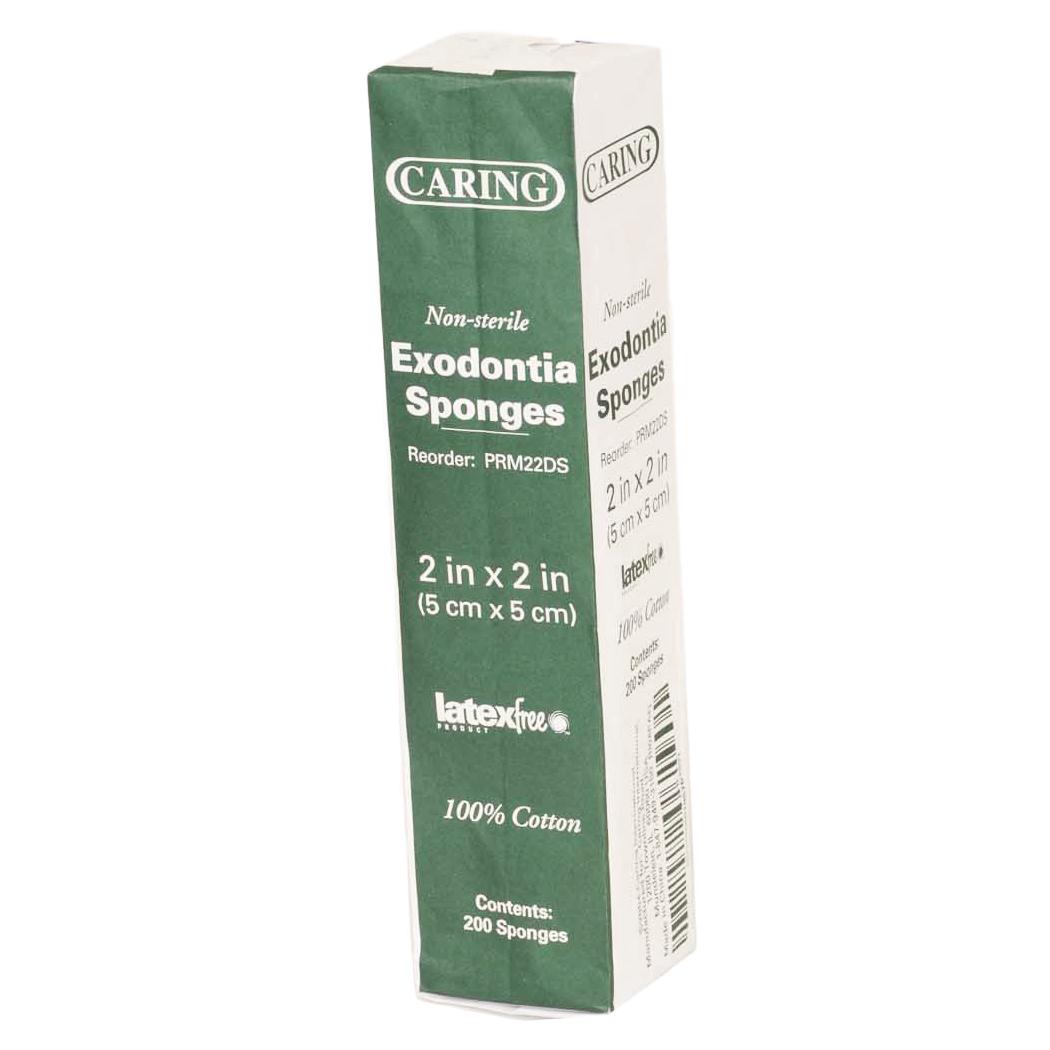 Cotton Filled Gauze Sponge Medline Essentials 2 X 2 Inch NonSterile 200 per Pack (25/CS)