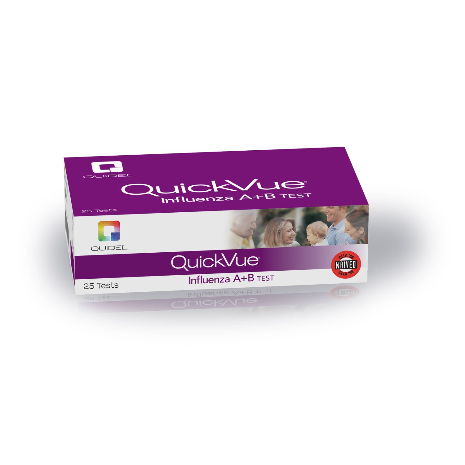 QUICKVUE A/B FLU TEST DIPSTICK25TEST/KIT EXP________________