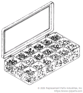 RPI RPK401 Crimp-On Wire Connector & Wire Nut Kit