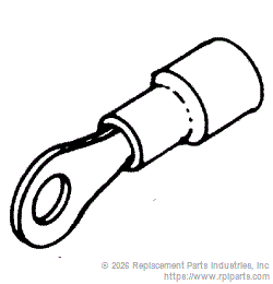 RPI RPT004 #8 Ring Terminal