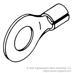 RPI RPT021 #8 Ring Terminal (High Temperature)