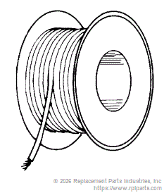 RPI RPW081 High Temperature Wire (#20 Awg, Black)