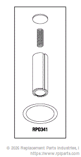 RPI SCK003 Solenoid Valve Repair Kit