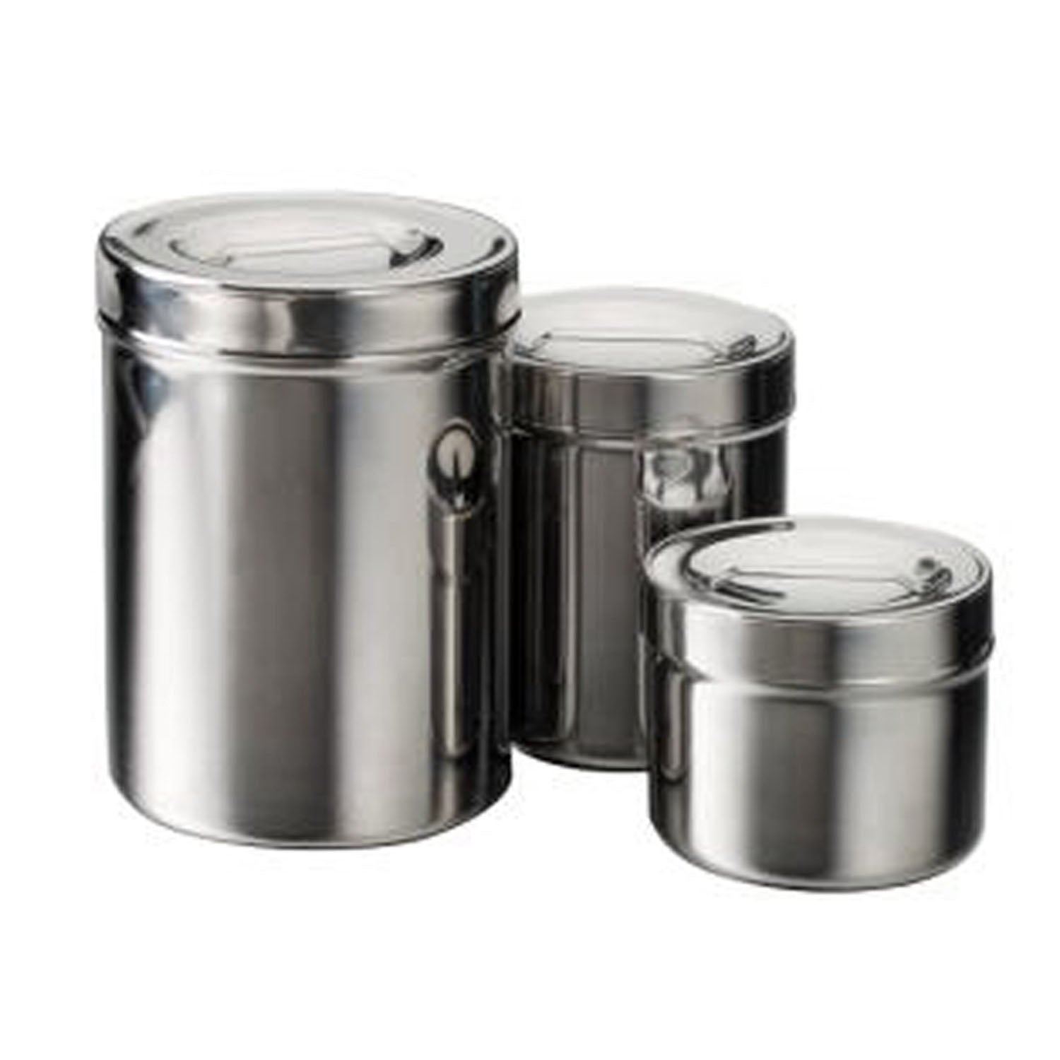 Dukal Corporation Dukal Tech-Med Dressing Jars Dressing Jar, 2.25 Qt, Stainless Steel