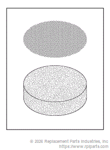 RPI VPE067 Filter Element And Screen