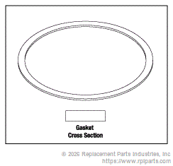 RPI VPG109 Cas Cover Gasket