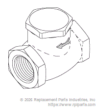 RPI VPV051 Check Valve (3/4")