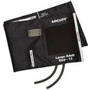 ADC Adcuff Cuff and Bladder with Two Tubes - Large Adult  Black
