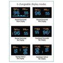 ADC Adimals 2150 Pediatric Fingertip Pulse Oximeter Display Options
