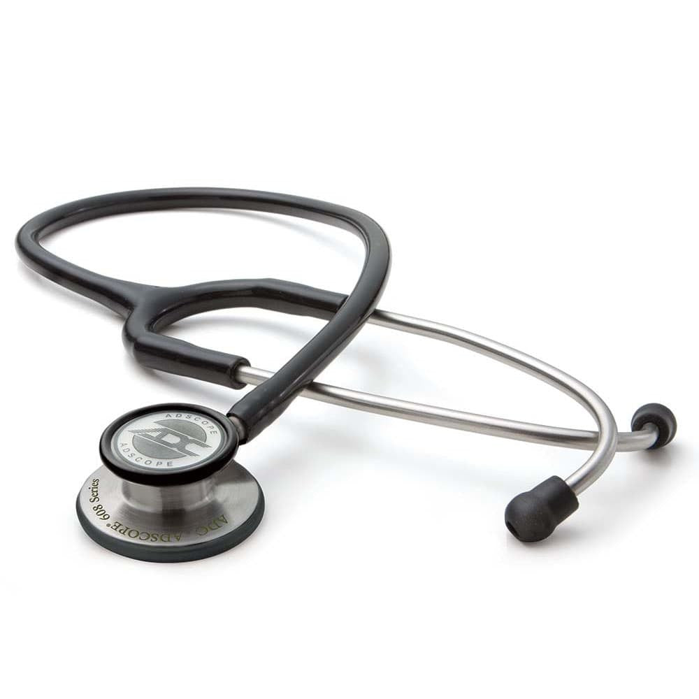 ADC Adscope 608 Convertible Clinician Stethoscope - Black