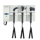 ADC Adstation 5681-56 3.5V Wall PMV Otoscope/Throat Illuminator/Dermascope Diagnostic Set  LED Otoscope/Xenon Throat Illuminator/LED Dermasco