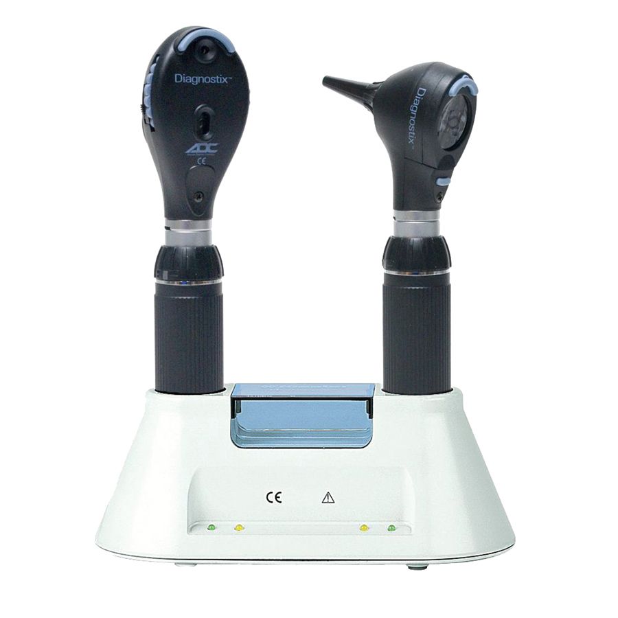 ADC Diagnostix 55102 3.5V Otoscope/Coax Plus Ophthalmoscope Diagnostic Desk Set