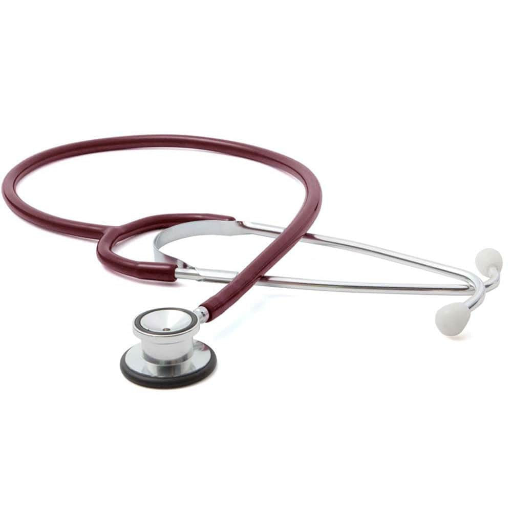 ADC Proscope 675 Pediatric Dual-Head Stethoscope - Burgundy