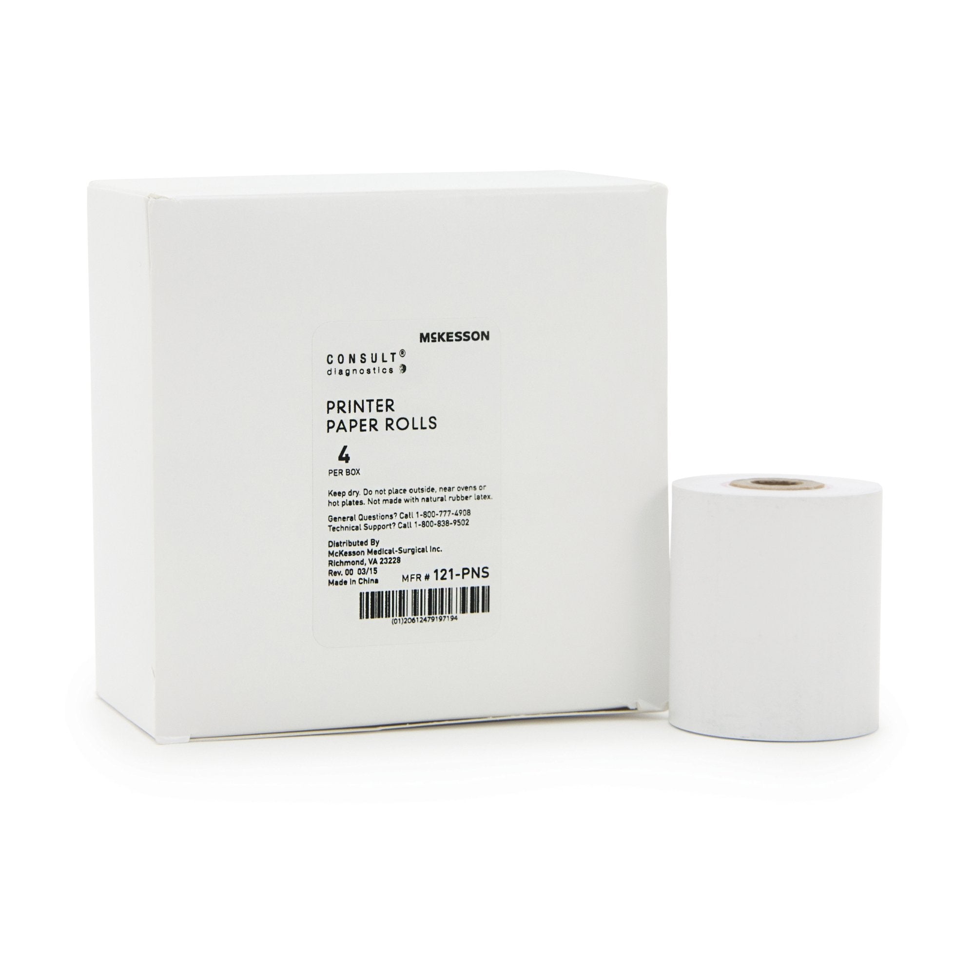 McKesson Brand McKesson Consult Printer Paper Rolls (200/CS)