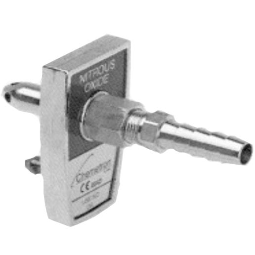 Allied Healthcare Chemetron Quick-Connect to 5/16" Hose Barb Adapter