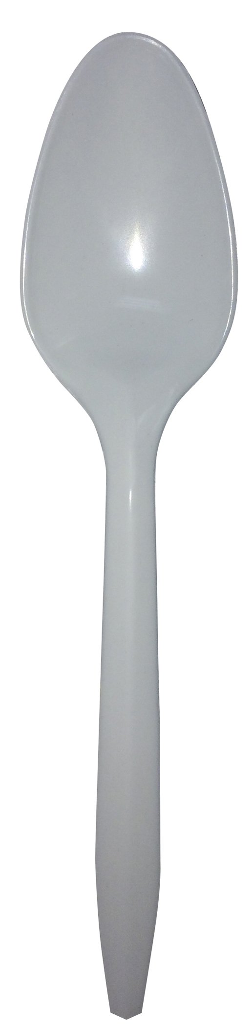 RJ Schinner Co Teaspoon Empress Medium Weight White Plastic