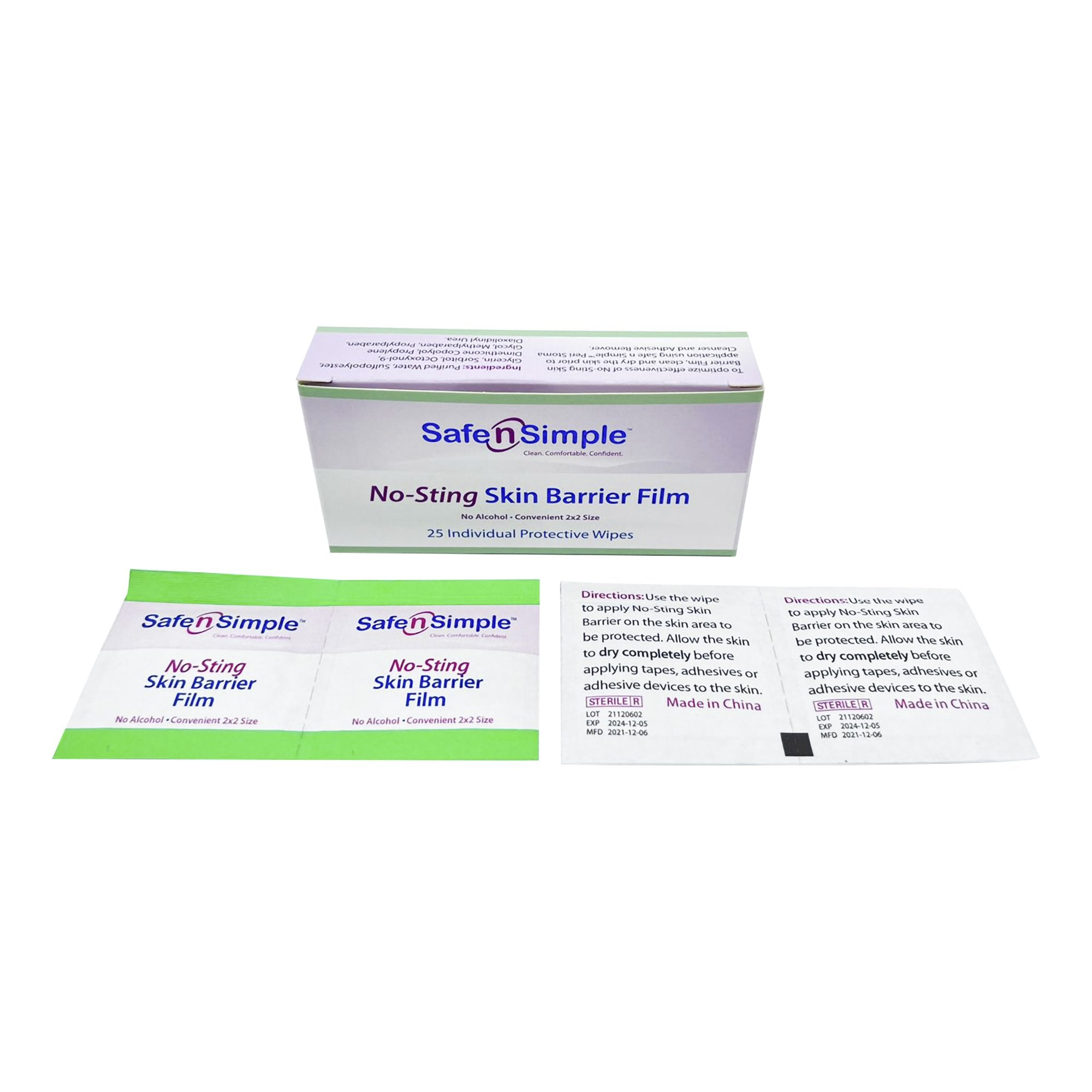 Safe N Simple Safe n Simple Barrier Wipe (2500/CS)