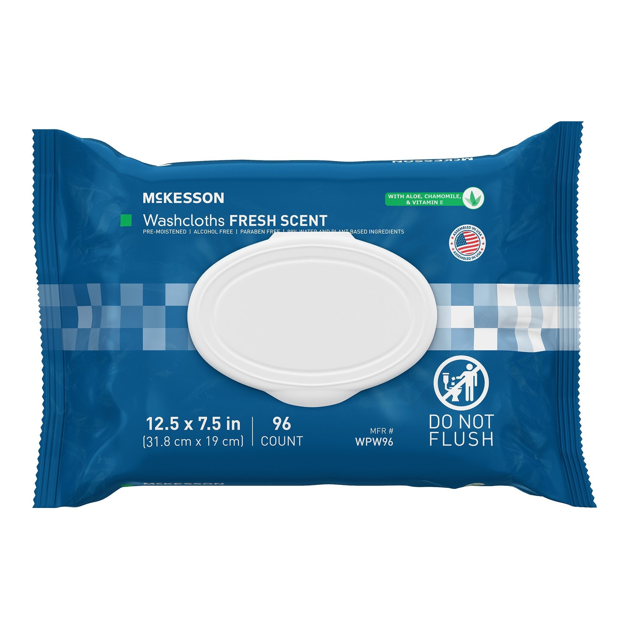 McKesson Brand McKesson Fresh Scent Personal Cleansing Wipe, Nonflushable (576/CS)