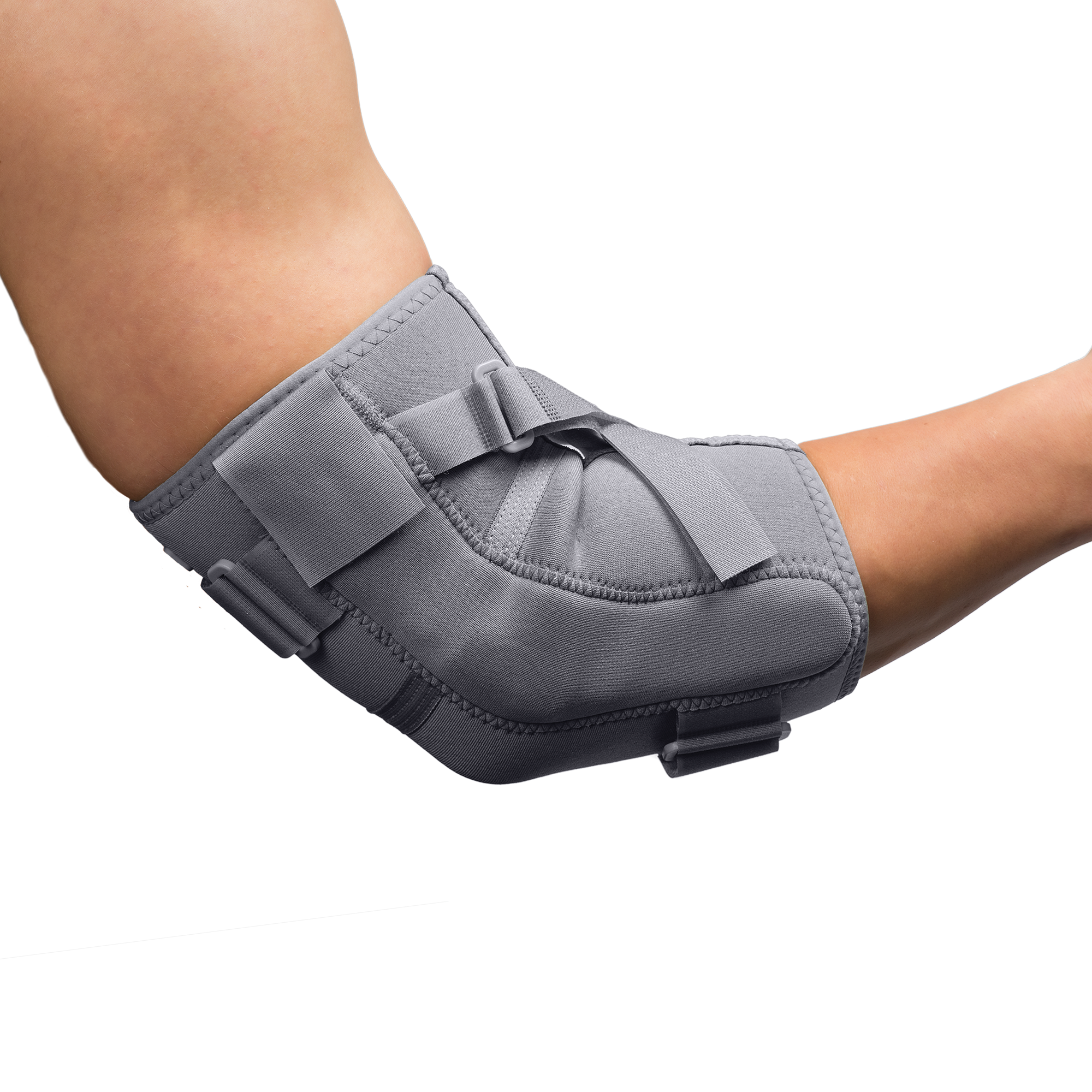 SUPPORT HINGED ELBOW GRAYXL