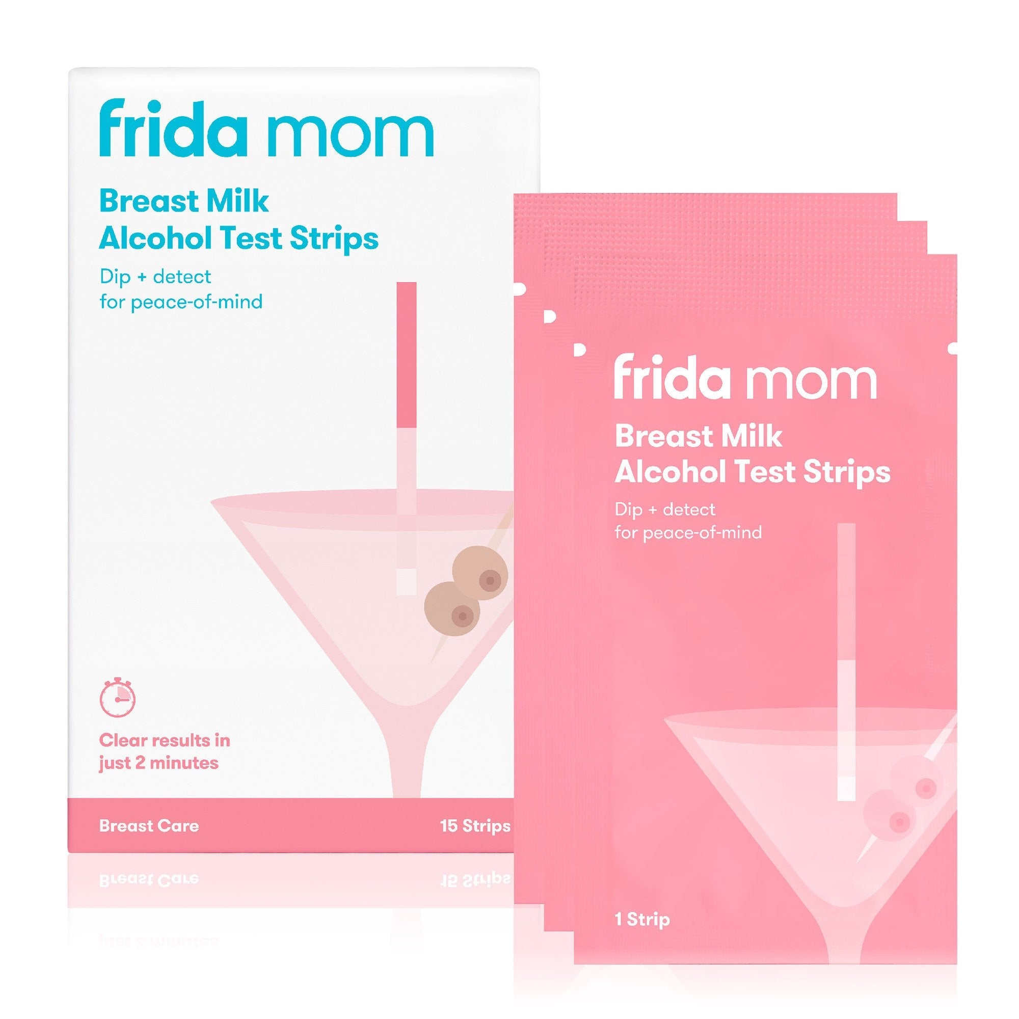 Fridababy LLC frida mom Breast Milk Alcohol Detection Test Strips (12/CS)
