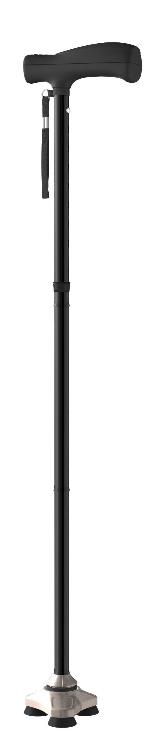 Drive DeVilbiss Healthcare HurryCane Freedom Edition Aluminum Folding Cane, 30½ – 37½ Inch Height (6/CS)