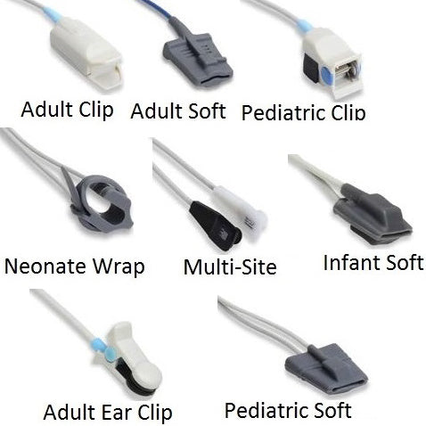 Cables and Sensors Philips Short SpO2 Sensor