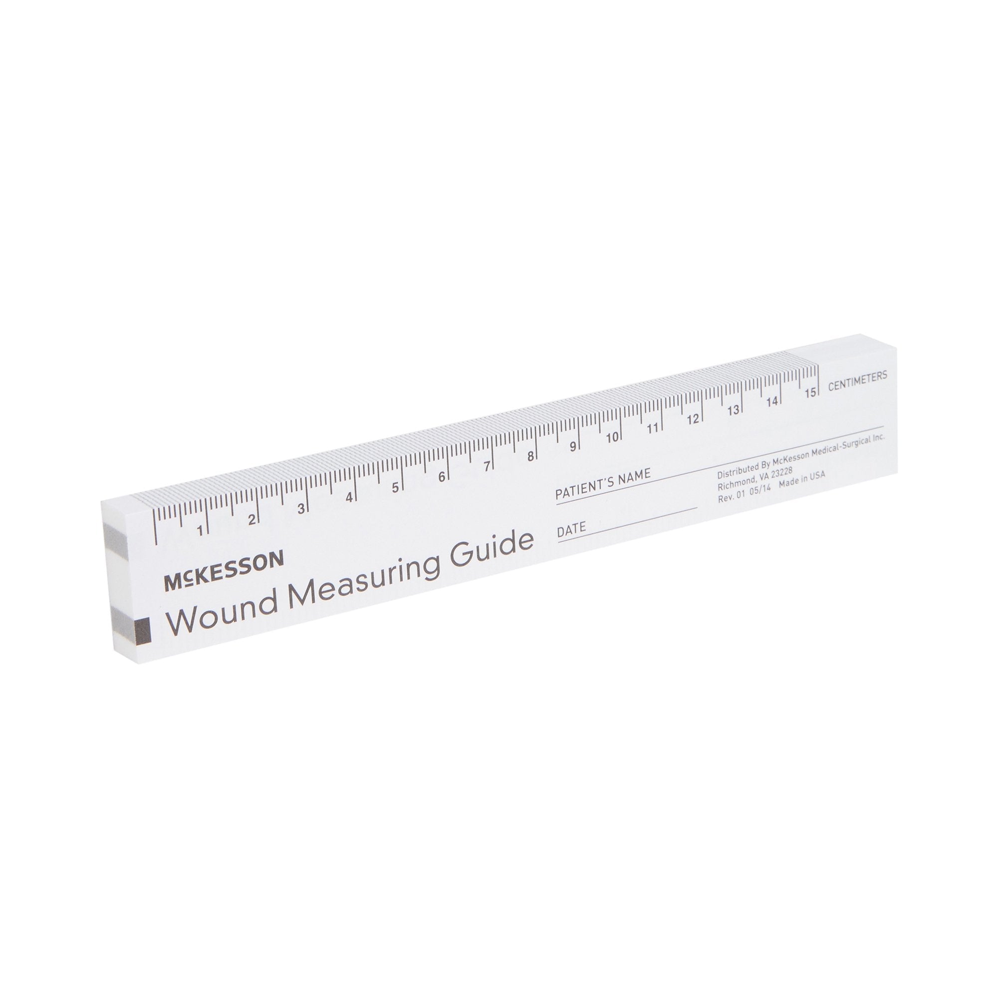 McKesson Brand McKesson Nonsterile Paper Wound Measuring Guide, 6 Inch (288/CS)