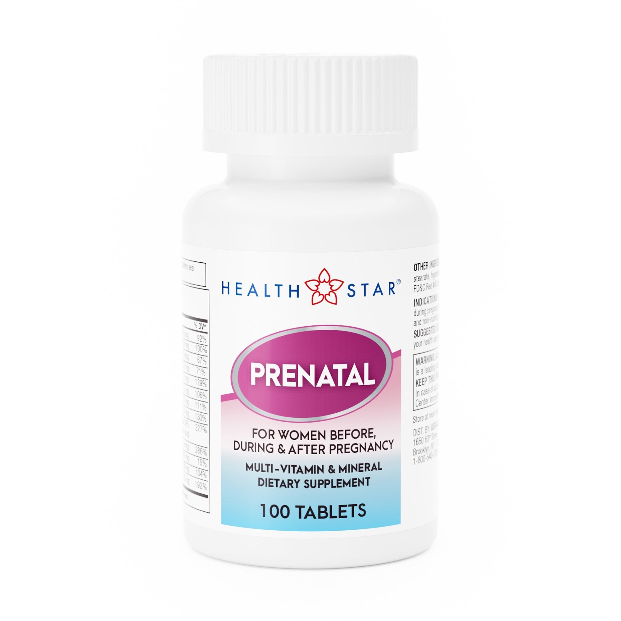 Geri-Care Health*Star Prenatal Vitamin Supplement (12/CS)
