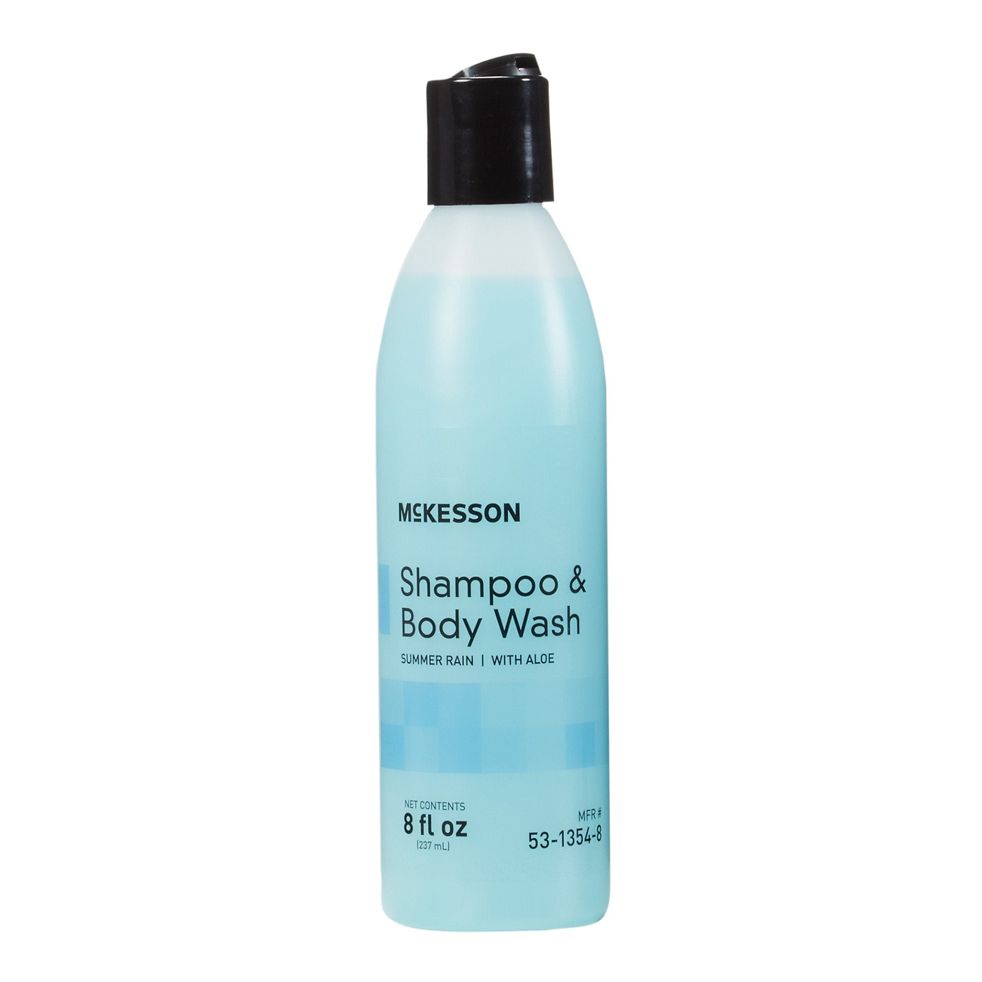 McKesson Brand McKesson 2-in-1 Shampoo and Body Wash, Flip-Top Bottle, 8 oz, Summer Rain Scent (48/CS)