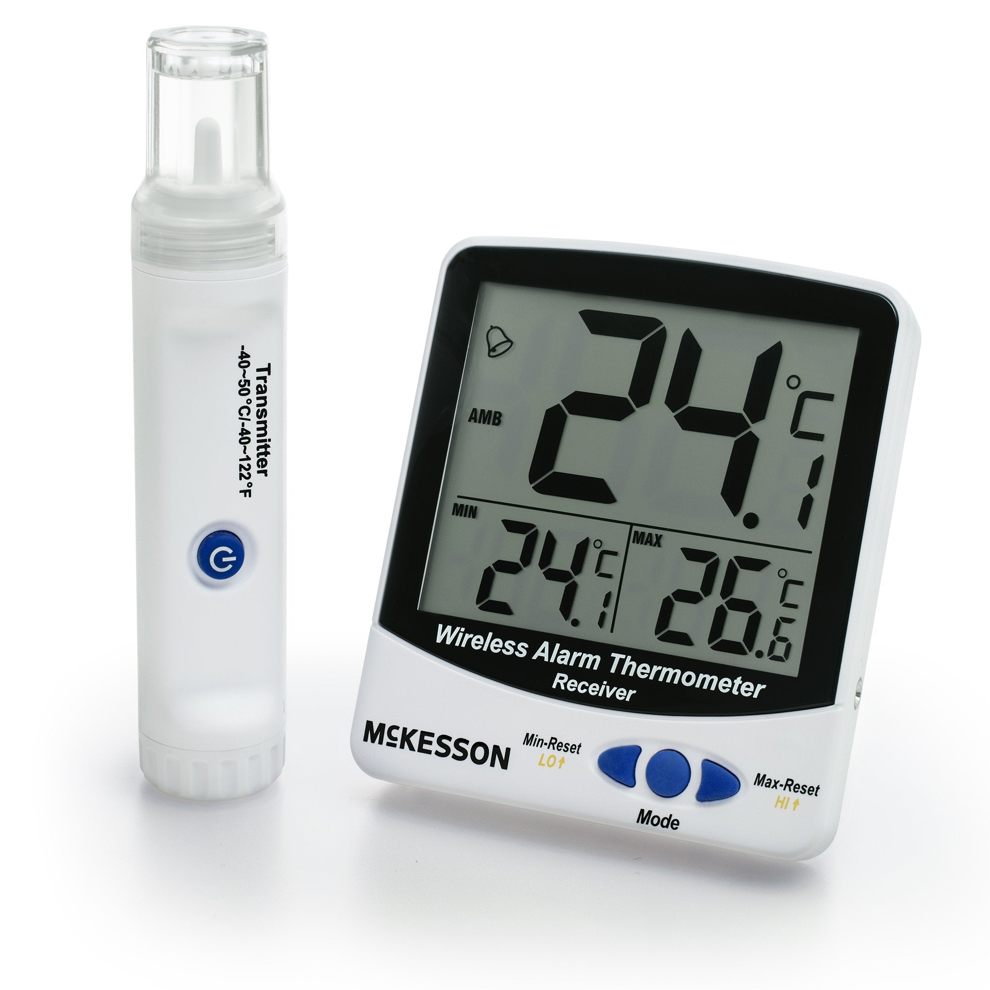 McKesson Brand McKesson Digital Refrigerator / Freezer Thermometer with Alarm