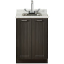 Clinton Fashion Finish 24" Base Cabinet with 2 Doors  Twilight