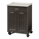 Clinton Fashion Finish Mobile Treatment Cabinet with 2 Doors and 1 Drawer  Twilight