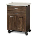 Clinton Fashion Finish Molded Top Mobile Treatment Cabinet with 2 Doors and 2 Drawers  Chestnut Hill