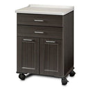 Clinton Fashion Finish Molded Top Mobile Treatment Cabinet with 2 Doors and 2 Drawers  Twilight