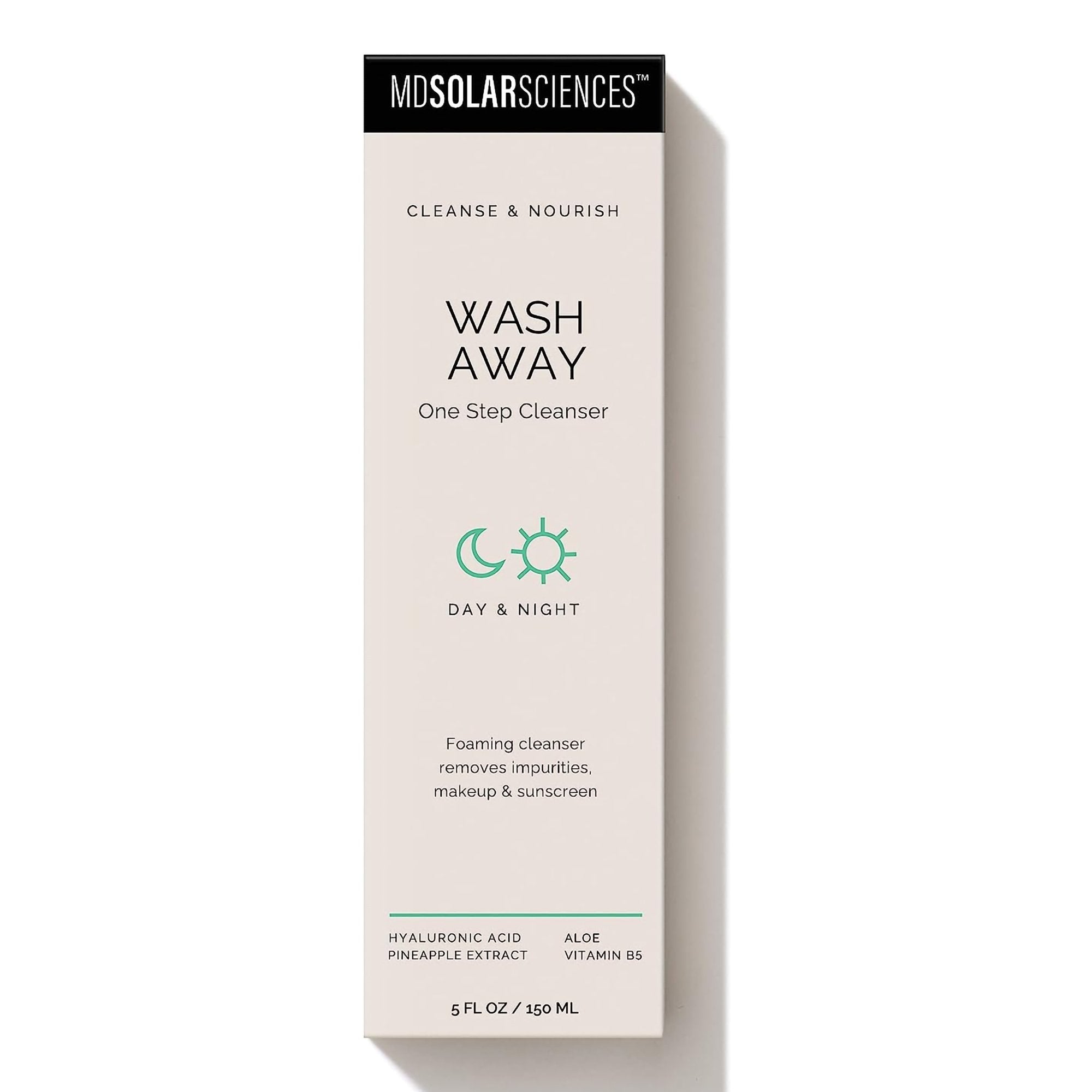MDSolarSciences MDSolarsciences Wash Away One Step Cleanser, 5 oz. (24/CS)