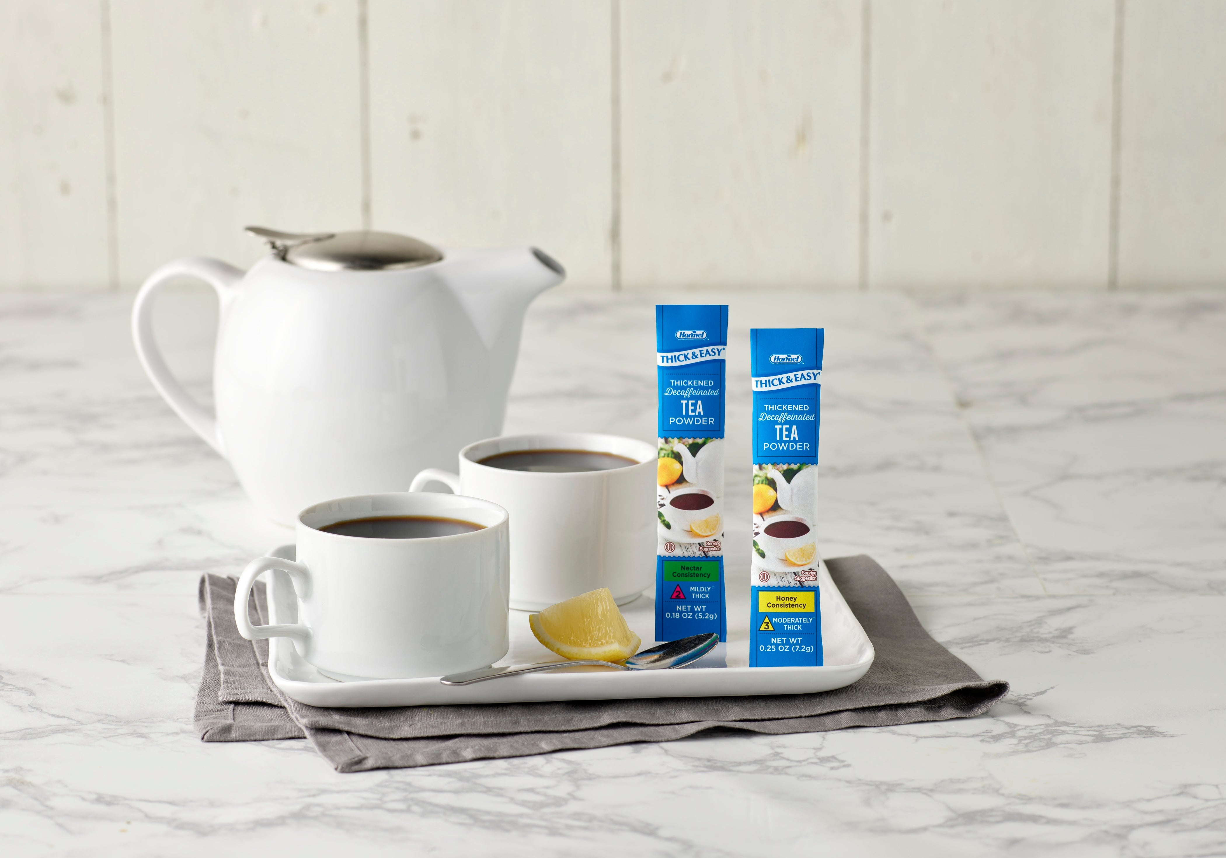 Lyons Magnus LLC Thick & Easy Decaffeinated Tea Honey Consistency Thickened Beverage (72/CS)