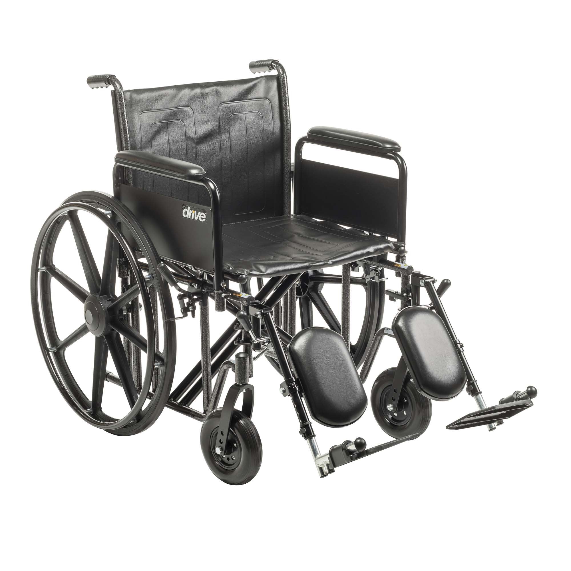 drive Sentra EC HD Bariatric Wheelchair, 20-Inch Seat Width (Each)