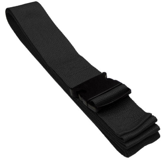 DMS Disposable Polypropylene Strap - Plastic Side Release Buckle 9 Feet - White