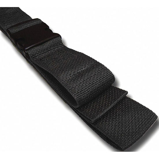 DMS Nylon Strap - Plastic Double Adjust Buckle with Loop End 7 Feet - Olive Drab