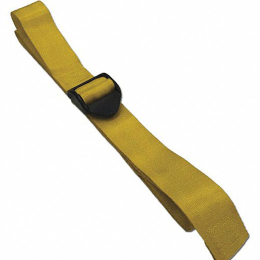 DMS Polypropylene Strap - Plastic Ladderloc Buckle 9 Feet - Yellow