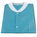 Dynarex Disposable Lab Coat (30/Case)  With Pockets - Teal - XL
